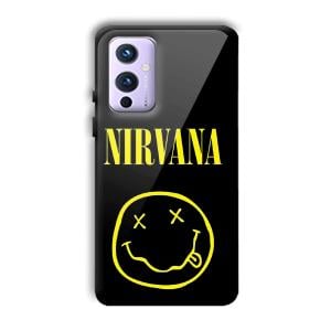 Nirvana Emoji Customized Printed Glass Back Cover for OnePlus 9