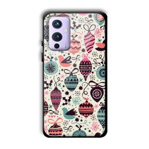 Abstract Customized Printed Glass Back Cover for OnePlus 9