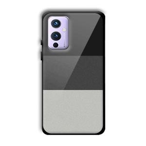 Shades of Grey Customized Printed Glass Back Cover for OnePlus 9