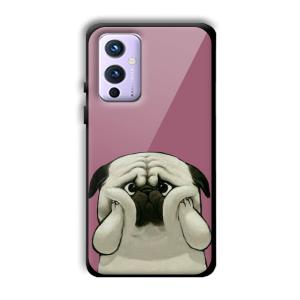 Chubby Dogo Customized Printed Glass Back Cover for OnePlus 9
