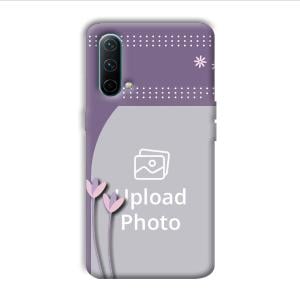 Lilac Pattern Customized Printed Back Cover for OnePlus Nord CE