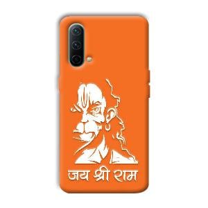 Jai Shree Ram Phone Customized Printed Back Cover for OnePlus Nord CE