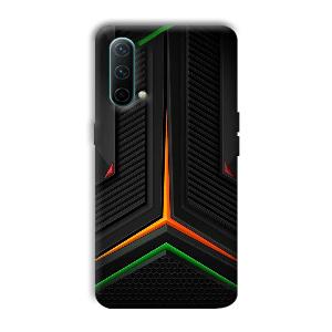 Black Design Phone Customized Printed Back Cover for OnePlus Nord CE