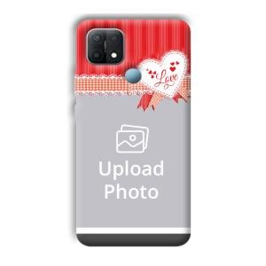 Valentine Customized Printed Back Cover for Oppo A15s