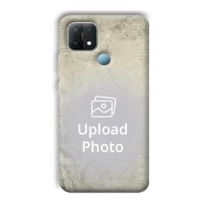 Grey Retro Customized Printed Back Cover for Oppo A15s
