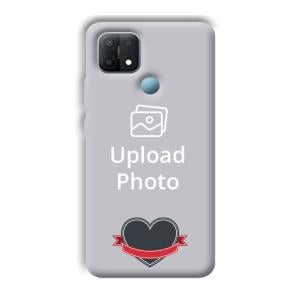 Heart Customized Printed Back Cover for Oppo A15s