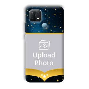 Starry Nights Customized Printed Back Cover for Oppo A15s