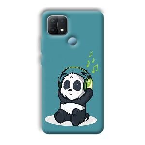 Panda  Phone Customized Printed Back Cover for Oppo A15s