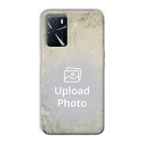 Grey Retro Customized Printed Back Cover for Oppo A16