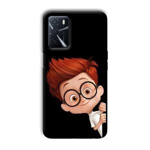 Boy    Phone Customized Printed Back Cover for Oppo A16