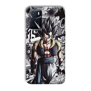 Goku Phone Customized Printed Back Cover for Oppo A16