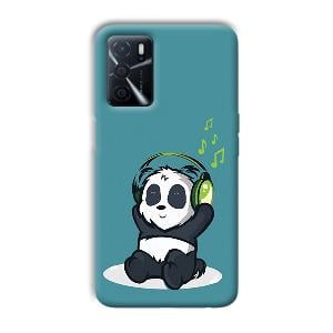 Panda  Phone Customized Printed Back Cover for Oppo A16