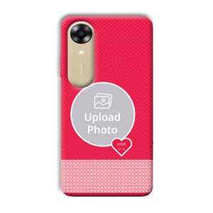Love Symbol Customized Printed Back Cover for Oppo A17k