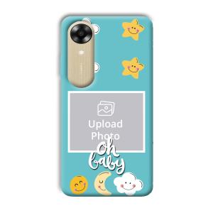 Oh Baby Customized Printed Back Cover for Oppo A17k