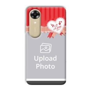 Valentine Customized Printed Back Cover for Oppo A17k