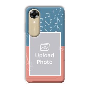 Music For The Soul Customized Printed Back Cover for Oppo A17k