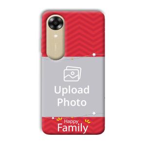 Happy Family Customized Printed Back Cover for Oppo A17k