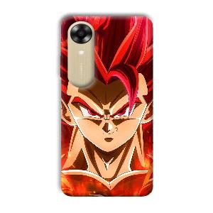 Goku Design Phone Customized Printed Back Cover for Oppo A17k
