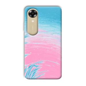 Pink Water Phone Customized Printed Back Cover for Oppo A17k