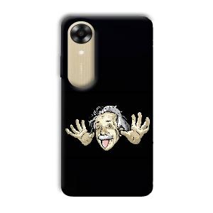 Einstein Phone Customized Printed Back Cover for Oppo A17k