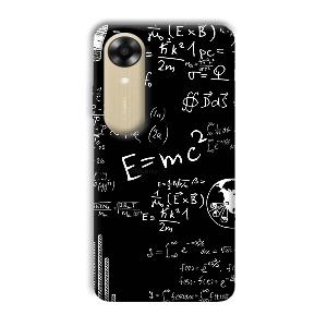 E is Equal To MC2 Phone Customized Printed Back Cover for Oppo A17k