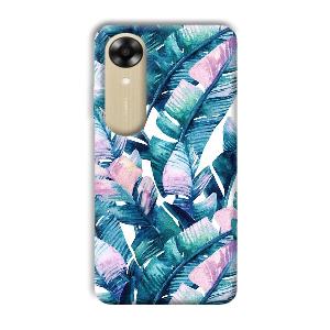 Banana Leaf Phone Customized Printed Back Cover for Oppo A17k