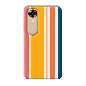 Colorful Pattern Phone Customized Printed Back Cover for Oppo A17k