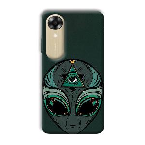 Alien Phone Customized Printed Back Cover for Oppo A17k