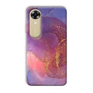 Sparkling Marble Phone Customized Printed Back Cover for Oppo A17k