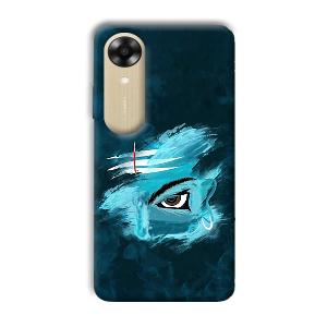 Shiva's Eye Phone Customized Printed Back Cover for Oppo A17k