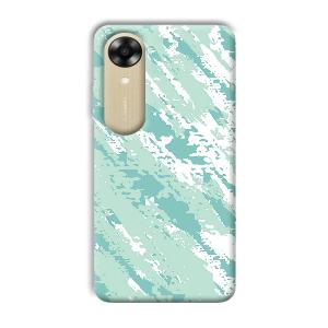 Sky Blue Design Phone Customized Printed Back Cover for Oppo A17k