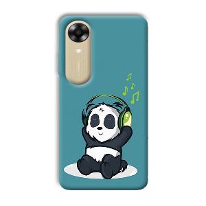 Panda  Phone Customized Printed Back Cover for Oppo A17k