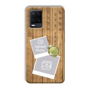 Wooden Photo Collage Customized Printed Back Cover for Oppo A54