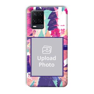 Palm Leaves Customized Printed Back Cover for Oppo A54