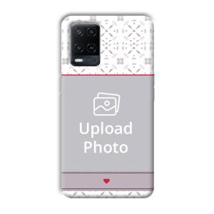 Fabric Print Customized Printed Back Cover for Oppo A54