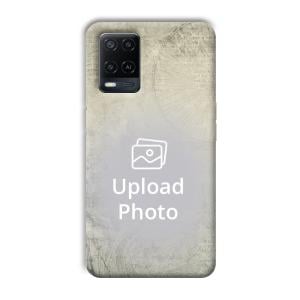 Grey Retro Customized Printed Back Cover for Oppo A54