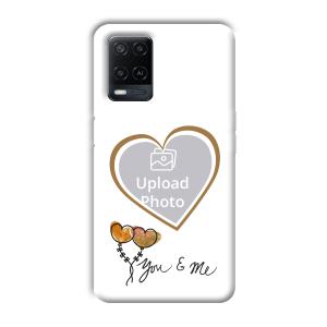You & Me Customized Printed Back Cover for Oppo A54