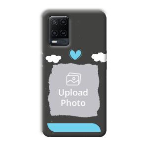 Love & Clouds Customized Printed Back Cover for Oppo A54