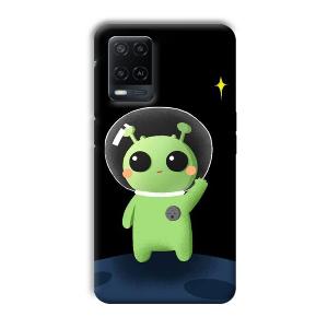 Alien Character Phone Customized Printed Back Cover for Oppo A54
