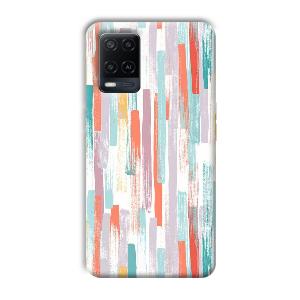 Light Paint Stroke Phone Customized Printed Back Cover for Oppo A54