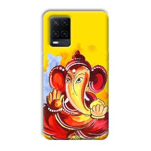 Ganesha Ji Phone Customized Printed Back Cover for Oppo A54