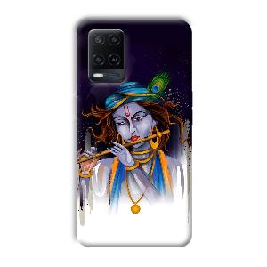 Krishna Phone Customized Printed Back Cover for Oppo A54