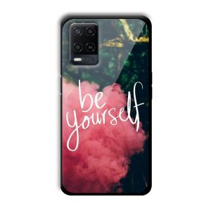 Be Yourself Customized Printed Glass Back Cover for Oppo A54