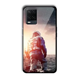 Interstellar Traveller Customized Printed Glass Back Cover for Oppo A54