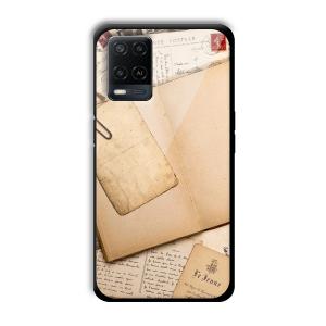 Journal Entry Customized Printed Glass Back Cover for Oppo A54