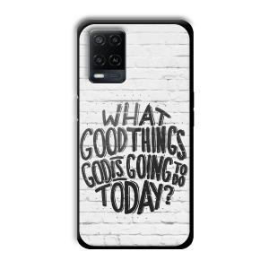 Good Thinks Customized Printed Glass Back Cover for Oppo A54