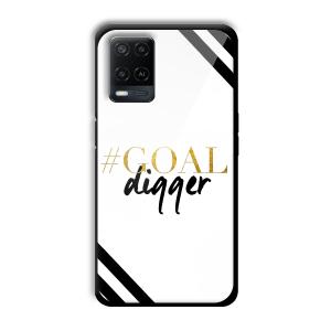 Goal Digger Customized Printed Glass Back Cover for Oppo A54