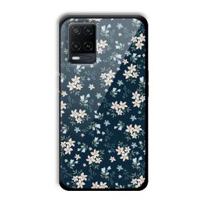 Little Flowers Customized Printed Glass Back Cover for Oppo A54