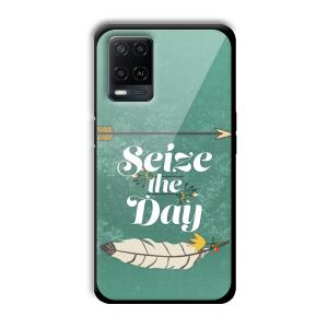 Seize the Day Customized Printed Glass Back Cover for Oppo A54