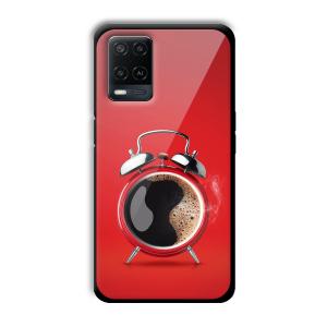 Morning Coffee Customized Printed Glass Back Cover for Oppo A54